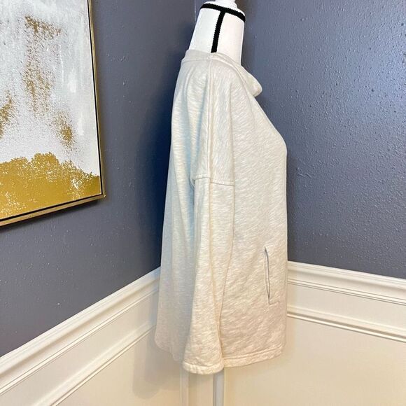 Boden Wide Mock Neck Off Duty Sweatshirt - Picture 4 of 8